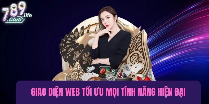 Giao diện web được tối ưu mọi tính năng và hình ảnh nên dễ dùng